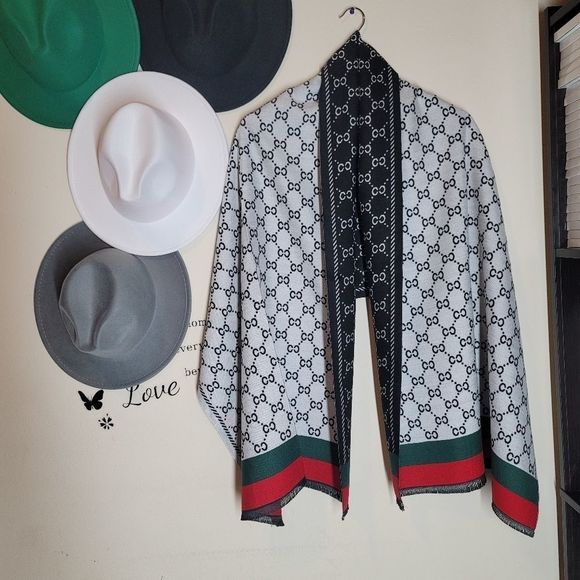 Reversible large Soft Cozy Cashmere/Pashmina - Picture 2 of 2